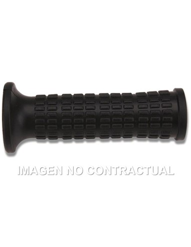 Puños Domino Scooter Negros Cerrados D 22 mm L 122 mm