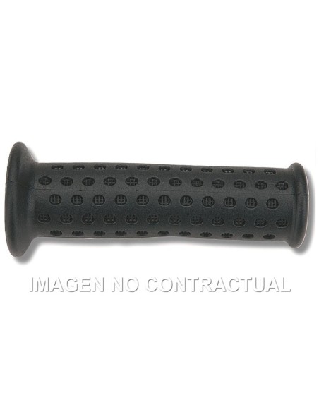 Puños Domino PVC Negros Cerrados D 22-24 mm L 118 mm