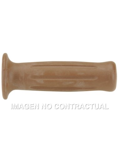 Puños Domino Scooter Vintage Marrones Cerrados D 22 mm L 120 mm