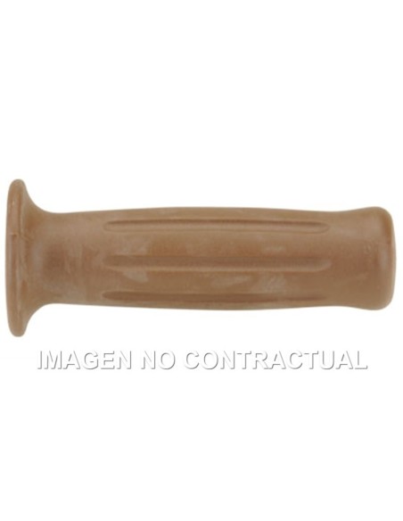 Puños Domino Scooter Vintage Marrones Cerrados D 22 mm L 120 mm