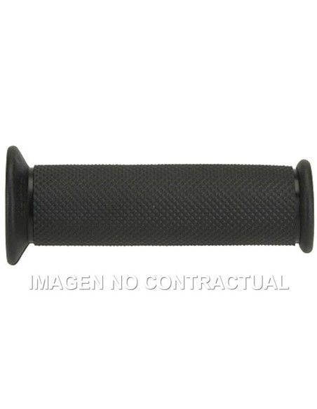 Puños Domino On Road abiertos negro Abiertos D 22 mm L 120 mm