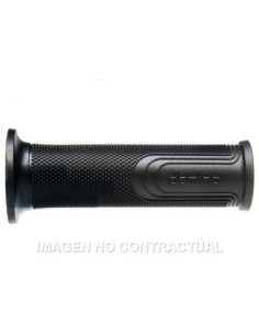 Puños Domino On Road Style Negro Cerrados D 22 mm L 120 mm