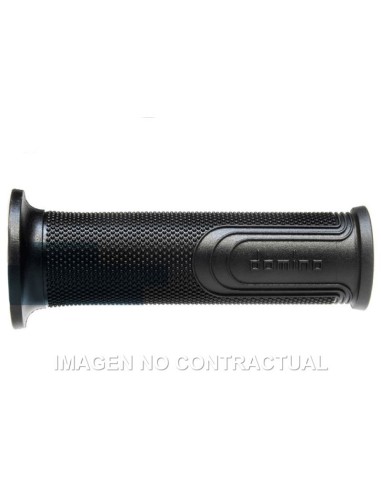 Puños Domino On Road Style Negro Cerrados D 22 mm L 120 mm