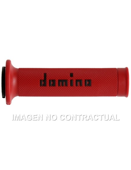 Puños Domino On Road rojo y negro
