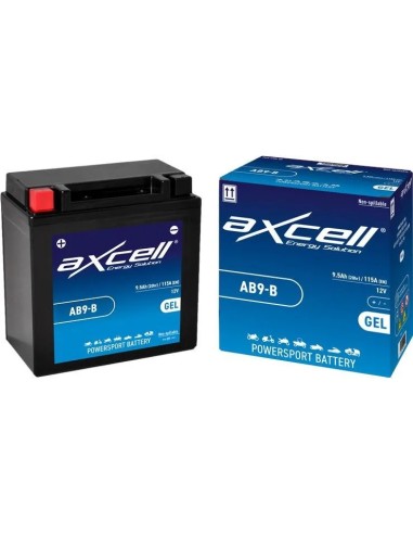 Batería moto Axcell GEL AB9-B