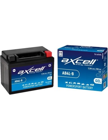 Batería moto Axcell GEL AB4L-B