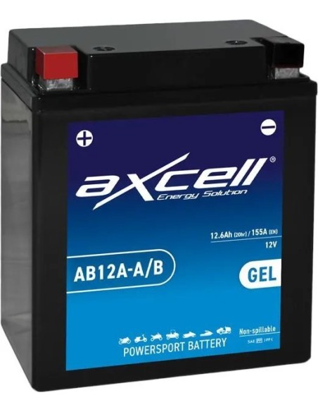 Batería de Gel para moto Axcell AB12A-AB
