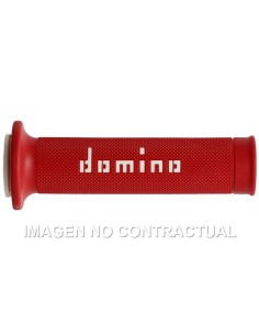 Puños Domino On Road rojo y blanco