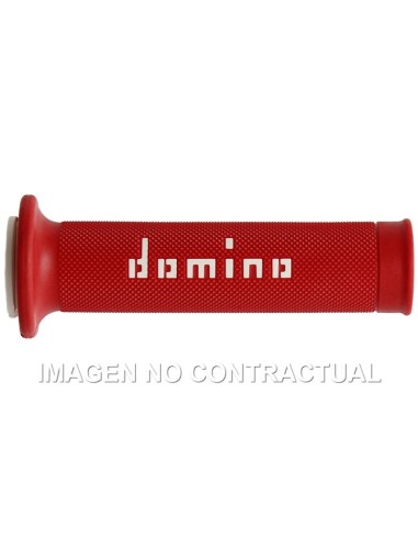 Puños Domino On Road rojo y blanco