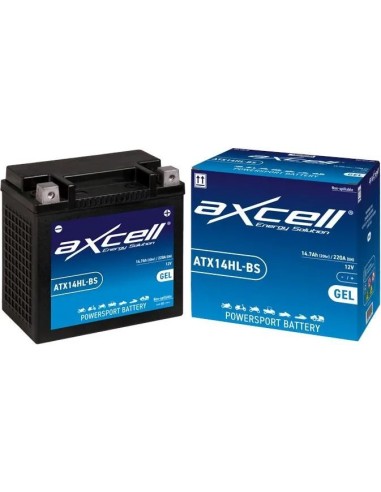 Batería moto Axcell GEL ATX14HL-BS
