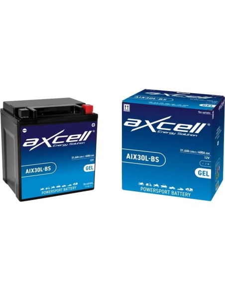 Batería moto Axcell GEL AIX30L-BS