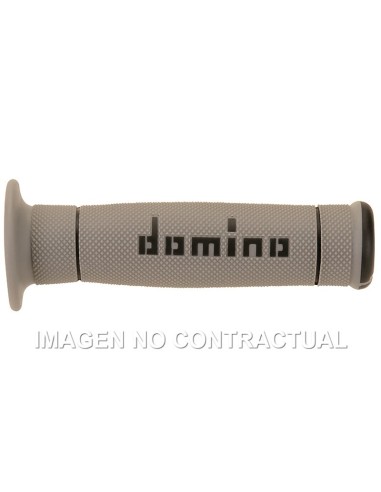 Puños Domino Trial Gris - Negro Cerrados D 22 mm L 125 mm