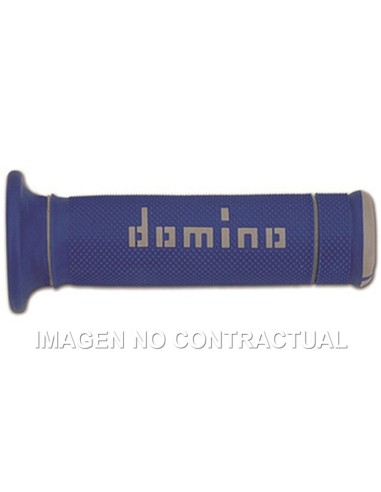 Puños Domino Trial Azul - Blanco Cerrados D 22 mm L 125 mm