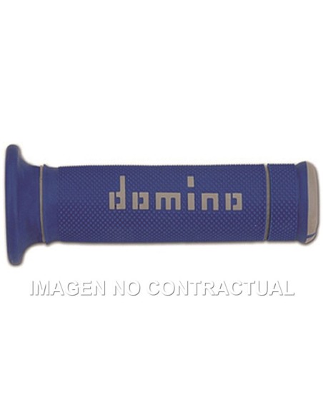 Puños Domino Trial Azul - Blanco Cerrados D 22 mm L 125 mm