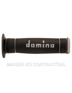 Puños Domino Trial Negro - Gris Cerrados D 22 mm L 125 mm