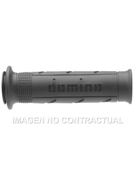 Puños Domino Firm Negro Antracita Abiertos D 22 mm L 125 mm