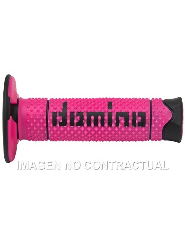 PUÑOS DOMINO DSH OFF ROAD FUCSIA - NEGRO CERRADOS