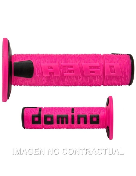 PUÑOS DOMINO OFF ROAD RPS FUCSIA - NEGRO CERRADOS