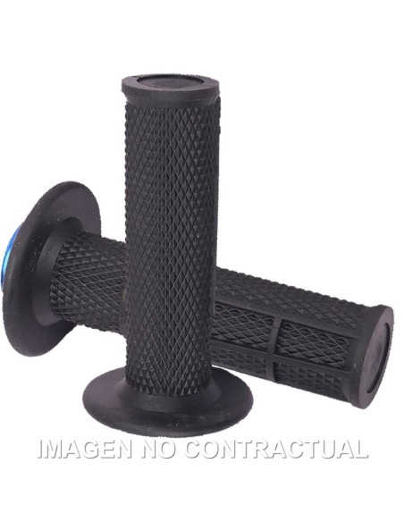 PUÑOS UP DESIGN HOLESHOT MX LOCK ON NEGRO 22/24 120 MM