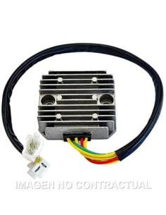 Regulador Honda NX Dominator 12V/35A - Trifase - 5 cables - 2 conectores