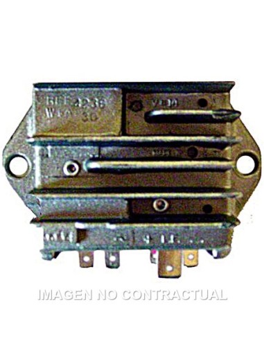 Regulador 12V/30A - CC - Con Indicador - 6 Fastons Con Terminal para Conexión al Cuentarevoluciones.