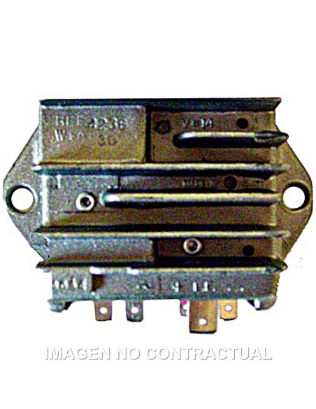 Regulador 12V/30A - CC - Con Indicador - 6 Fastons Con Terminal para Conexión al Cuentarevoluciones.