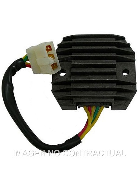 Regulador SGR Suzuki Brugman 125 12V - Trifase - CC - 5 Cables