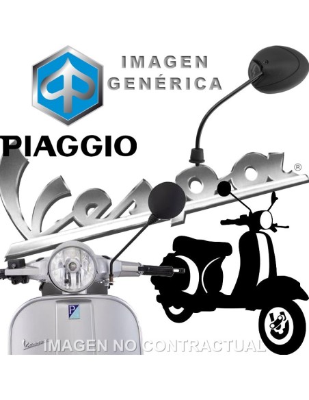 Retrovisor Piaggio Skipper Izquierdo