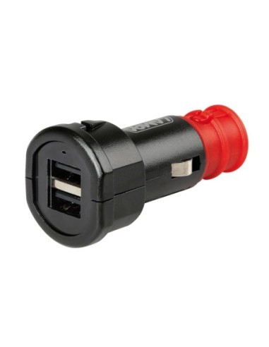CARGADOR BATERÍA OPTILINE UNIVERSAL 2 PUERTOS USB -  2700 mA  - 12/32V