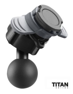 TITAN BALL HEAD, CONECTOR DUOLOCK CON BOLA DE 25 MM / 1