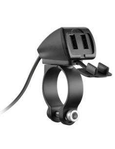 USB-TREK CARGADOR USB DOBLE TOMA RESISTENTE AGUA