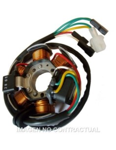 Stator Ducati 6 polos Derbi Senda Black Edition, DRD 50