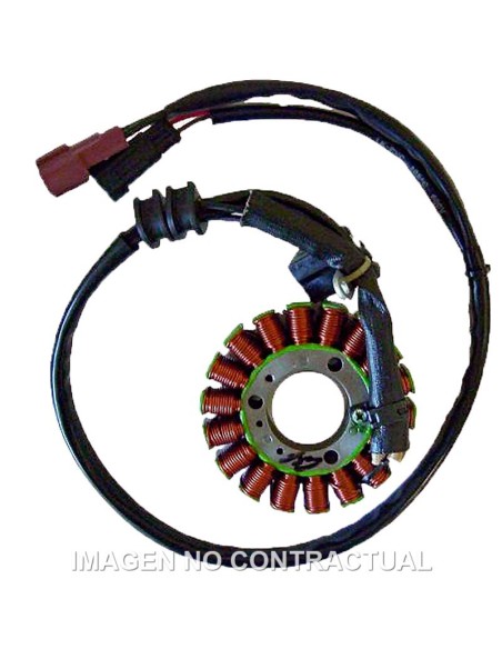 Stator Kokusan Trifase 18 Polos 12V 370W (Motor Piaggio  Master 400)
