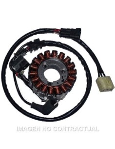 Stator Kokusan Trifase 18 Polos 12V 350W (Motor Piaggio-Quasar I)