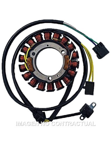 Stator Mitsubishi Trifase 18 polos con pick-up Suzuki DR650