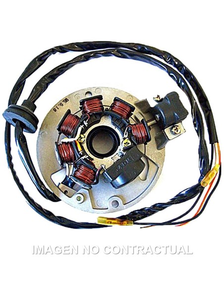 Stator SGR 7 Polos (Motor Minarelli/Yamaha 50 2T)