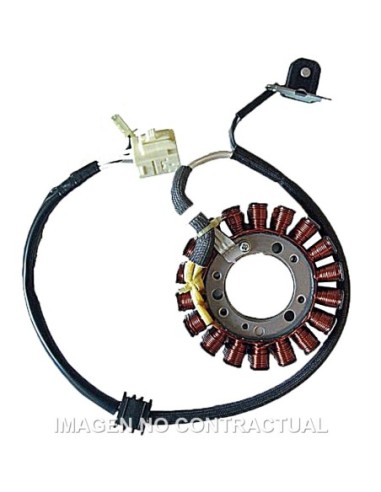 Stator SGR Trifase 18 Polos con pick-up 2 cables(Motor Yamaha 500 4T Carburador)