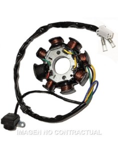 Stator SGR 8 polos (motores chinos GY6-8C)