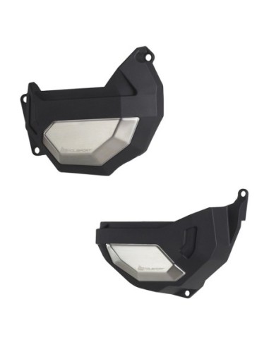 CUBIERTA EMBRAGUE Y ALTERNADOR AFRICA TWIN 1000 NEGRO