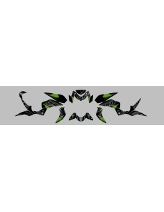 Kit Deco UP Maximize Negro-Verde Kawasaki Z750