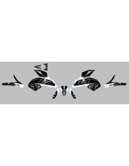 Kit Deco UP Maximize Negro-Blanco Yamaha MT09