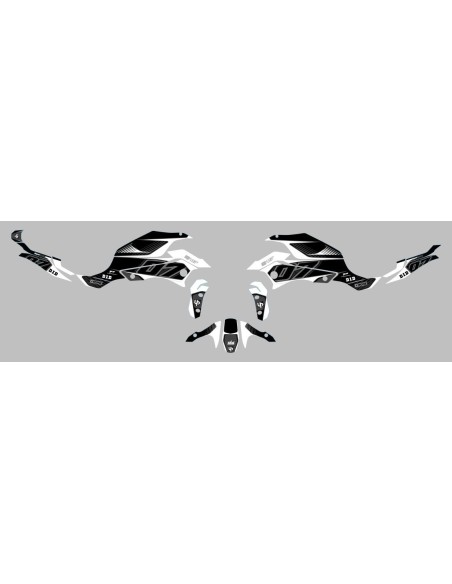 Kit Deco UP Maximize Negro-Blanco Yamaha MT07