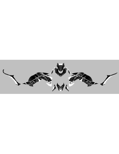 Kit Deco UP Maximize Negro-Blanco Kawasaki Z900