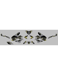 Kit Deco UP Maximize Gris-Amarillo Yamaha MT10
