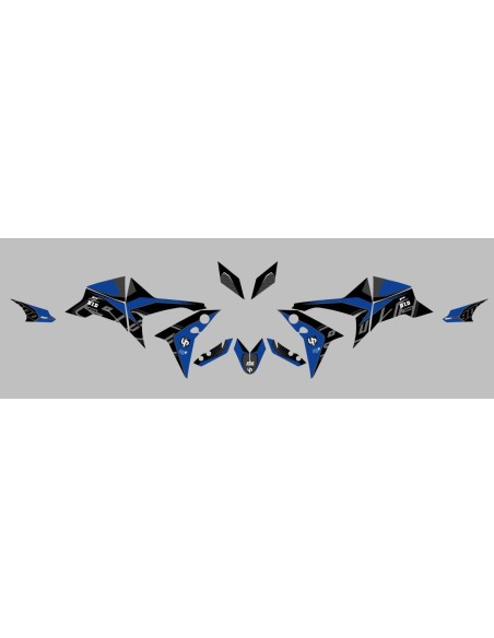 Kit Deco UP Maximize Negro-Azul Yamaha Tracer900