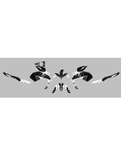 Kit Deco UP Maximize Negro-Blanco Yamaha MT09