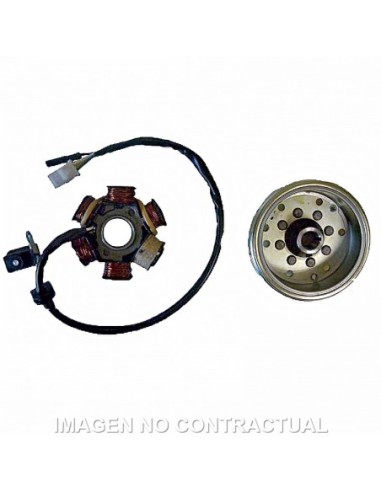 Volante Magnético 6 Polos 12V 90W (Motor Peugeot 50 2T)