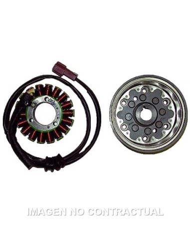 Volante Magnético 18 Polos 12V 370W Motor Piaggio