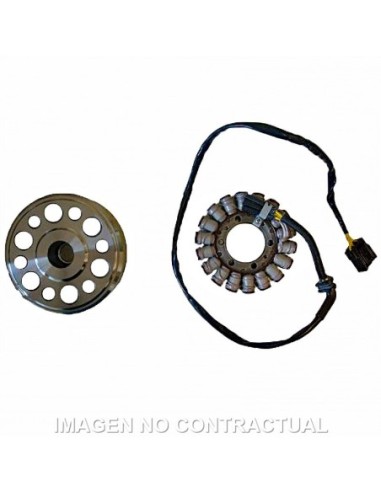 Volante Magnético 18 Polos Trifase 12V