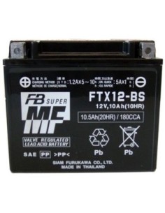 Batería Furukawa FTX12-BS Sin Mantenimiento